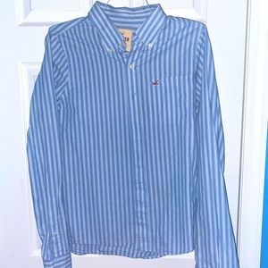 Holister Pinstriped Button-down